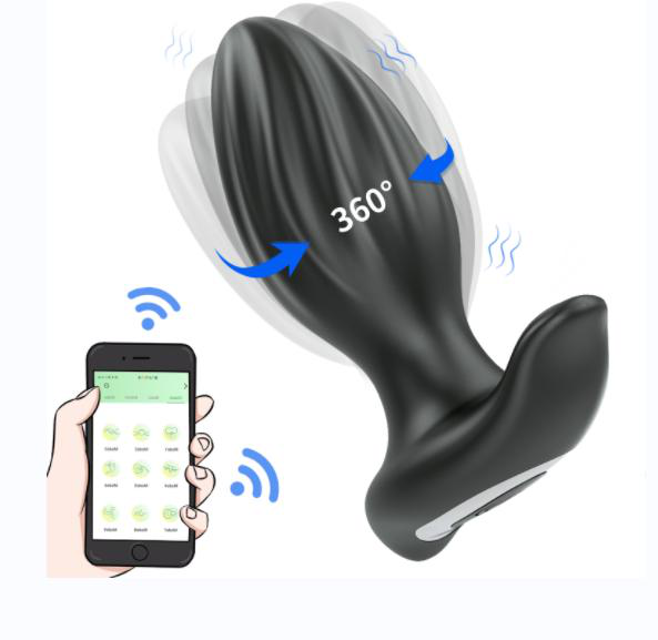 APP Controlled Vibrator with Rotation