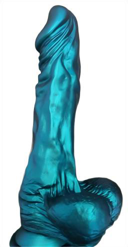 24cm Silicone Dildo with Realistic Vein Details - Realistic