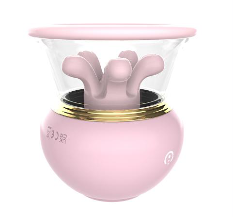 Tongue Holding On Vibrator