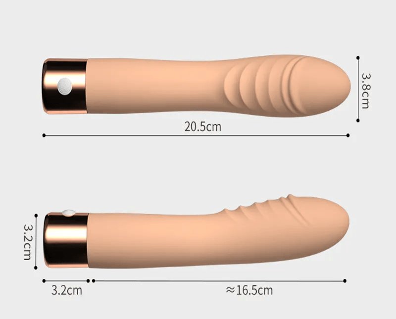 TB-A281 Bendable Dildo Shape Silicone Toys For All Genders