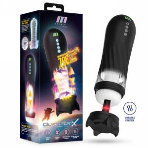 Vibrating & Stroking Masturbator - M for Men Quantum X