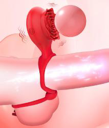 Prostate Massager with Vibration and Telescopic Modes