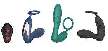 Eight-Frequency Electric Shock Vibrator with Remote — 8 frequency +remote