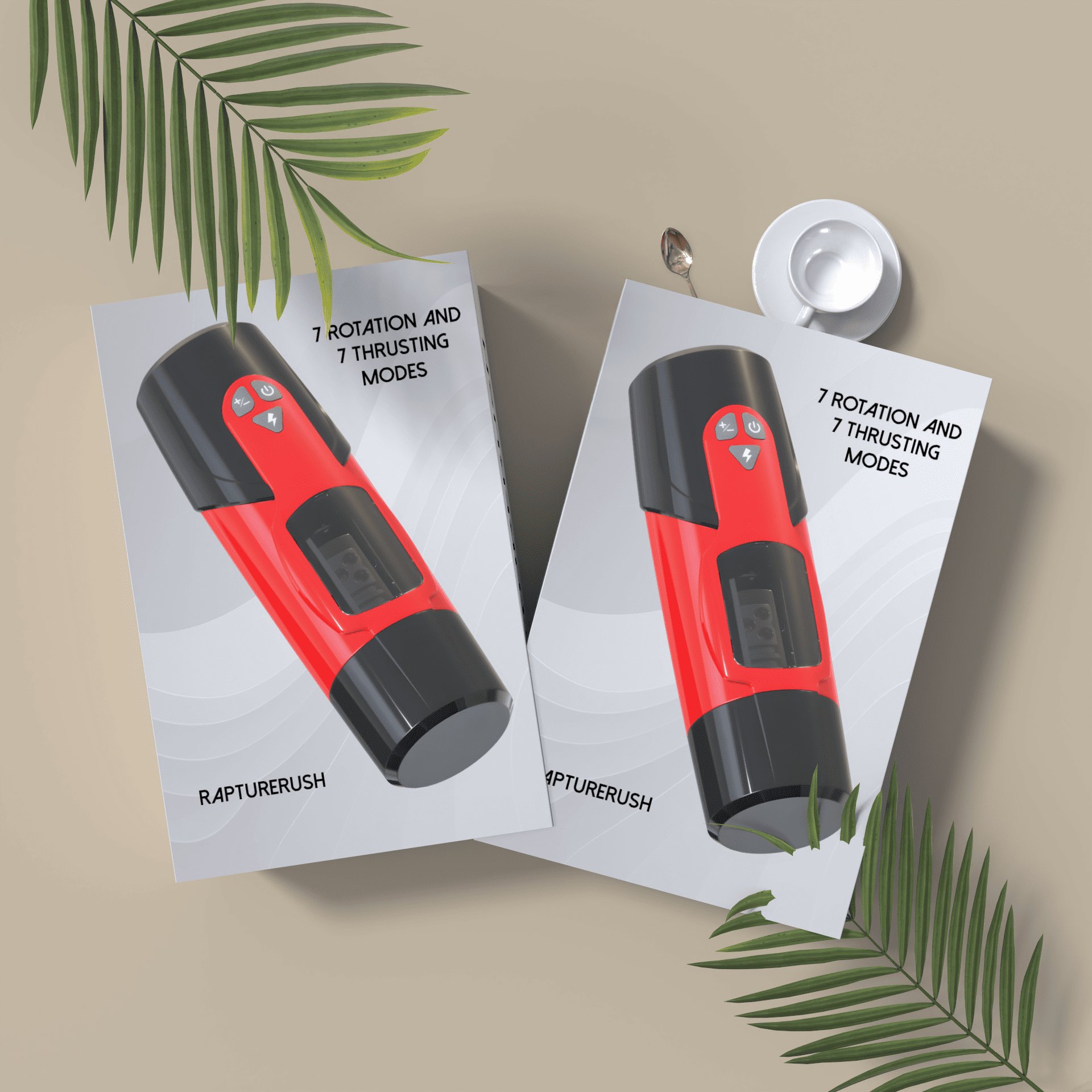 The Alien Warrior 7-Vibration Automatic Male Masturbator