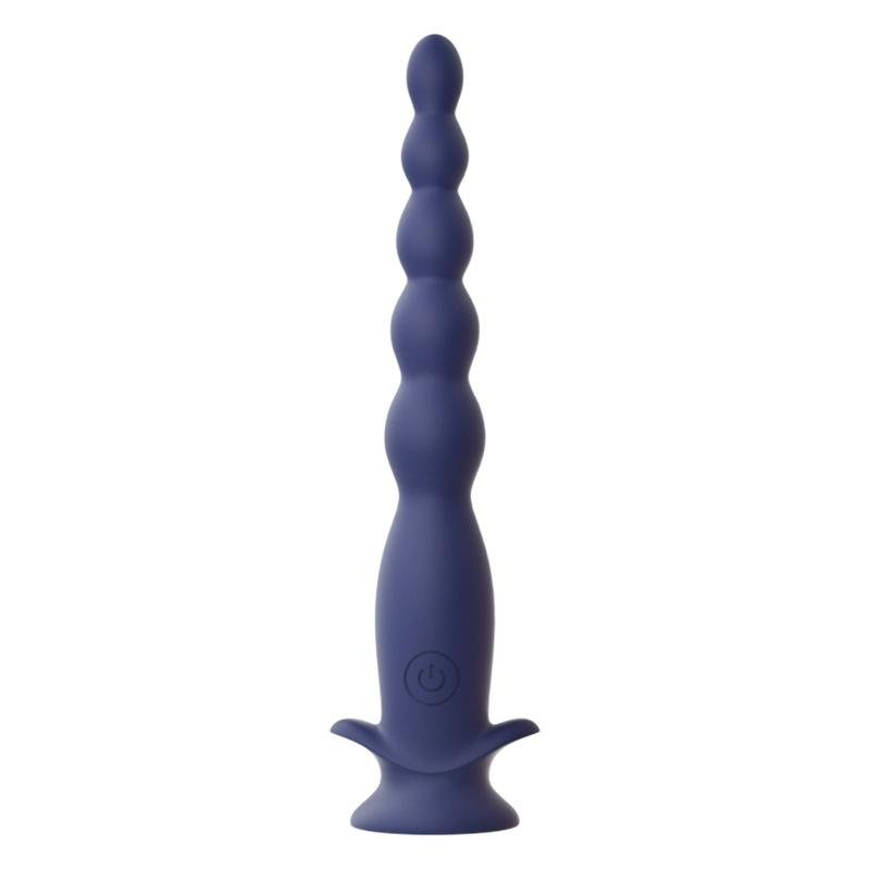 TB-A271 Vibrating Anal Beads With a Suction Base