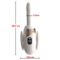 Ellis Thrusting Vibrator with LCD Display