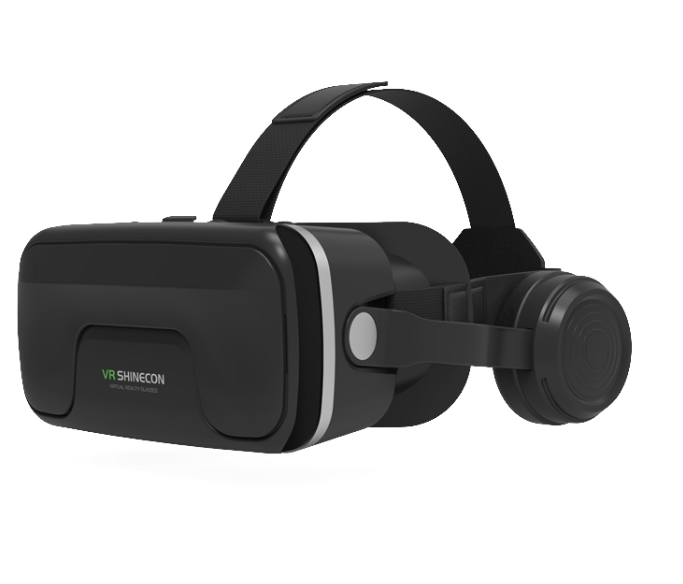 VR Headset with Leather Headband