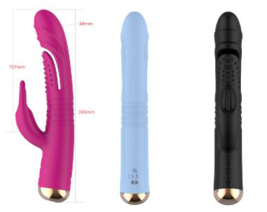 Telescopic Vibrator with Secondary Attachment