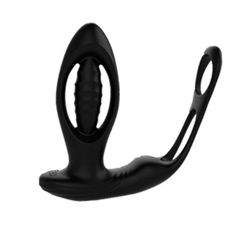 Wireless Control Vibrating Butt Plug With Hollowed Out Design For Easier Penetration