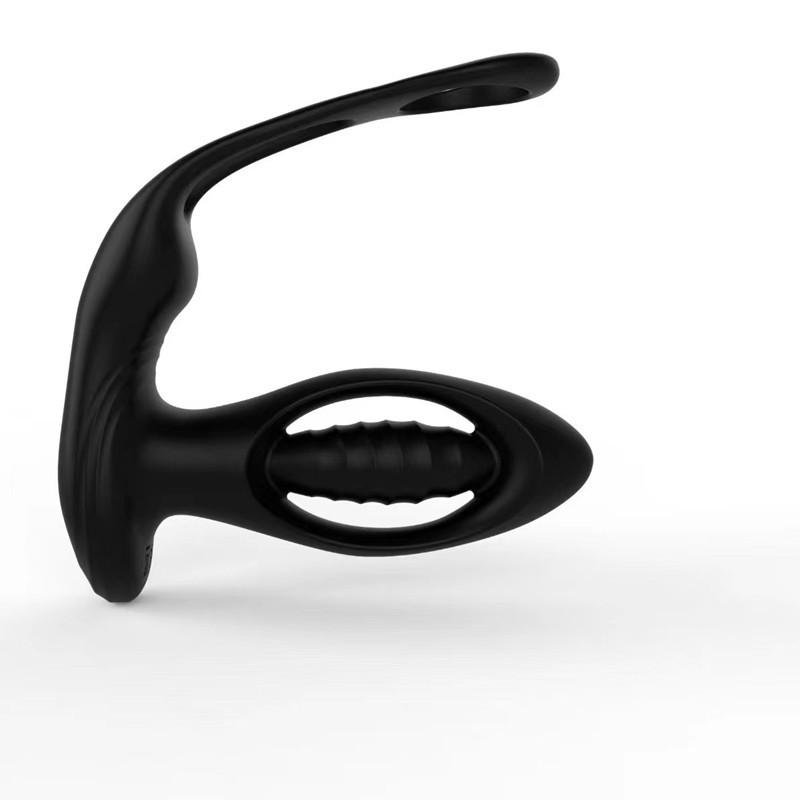 Wireless Control Vibrating Butt Plug With Hollowed Out Design For Easier Penetration