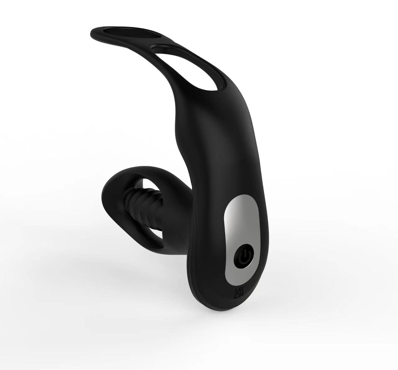 Wireless Control Vibrating Butt Plug With Hollowed Out Design For Easier Penetration