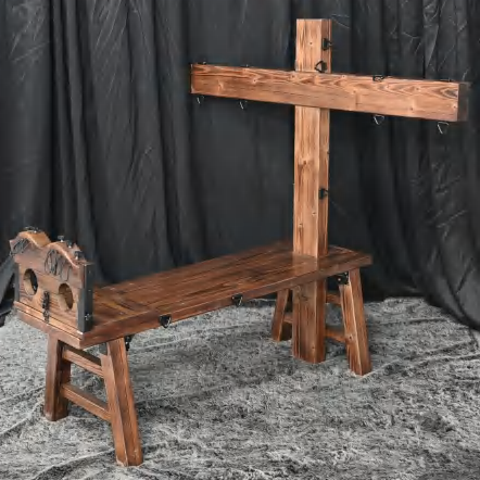 Vintage Tiger Bench - Bondage restraints
