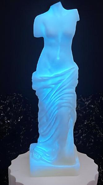 Glow-in-the-Dark Peel-Off Body Wax Strips — 37*33*125mm