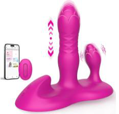 Thrusting Vibrator with App and Remote — HB2551- APP+remote