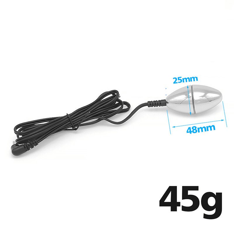 TB-E251 electro-conductive stainles steel anal plug