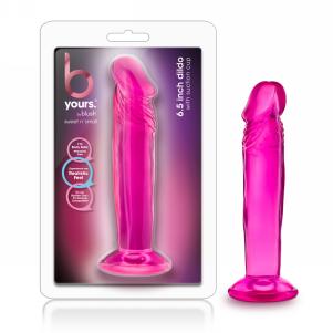 Sweet N' Small 6 Inch Dildo with Suction Cup - Pink