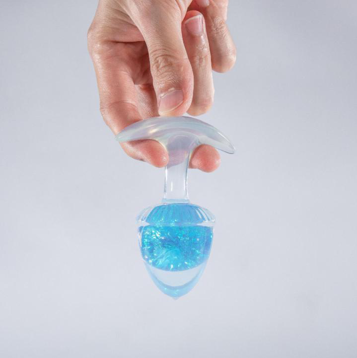 Fluorescent Anal Plug Orange