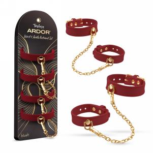 Wrist & Ankle Restraints - Red — 2