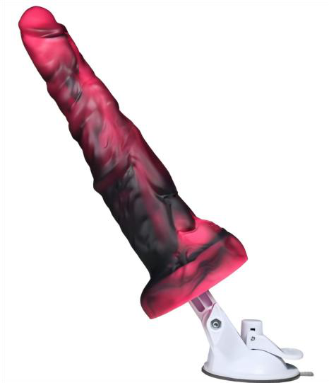 Heated Telescopic Vibrating Dildo