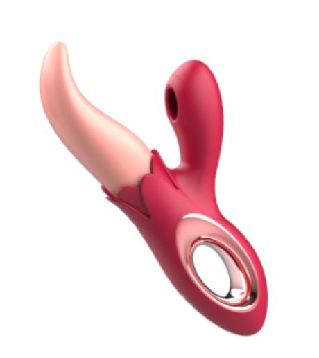 Tongue Licking & Sucking Vibrator - Suction