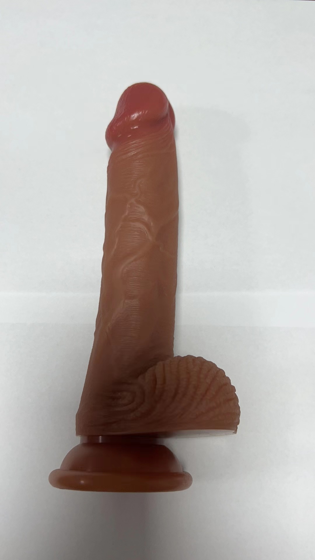 Manual 2-Layer Silicone Massager 21cm Light - Dildos