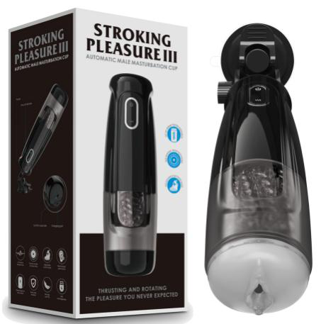 Hands-free Masturbator with Thrusting & Rotating (Large)