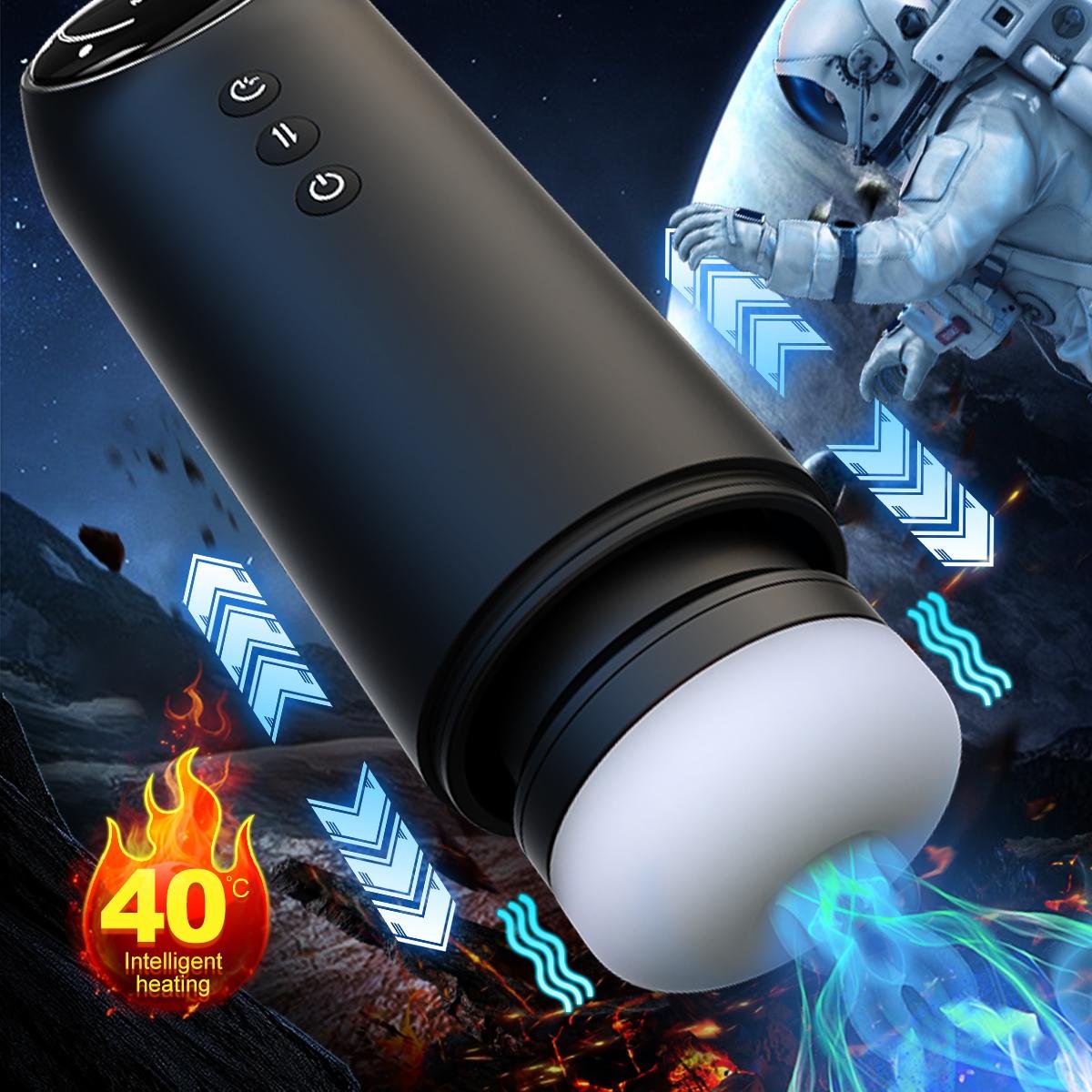 The Automatic Sucking Masturbator For Men Powered by AI Chips