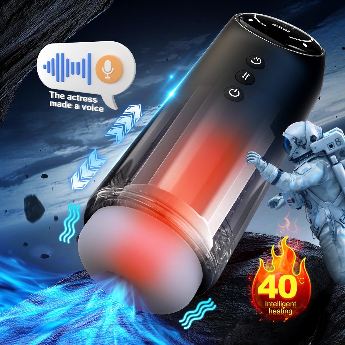 The Automatic Sucking Masturbator For Men Powered by AI Chips