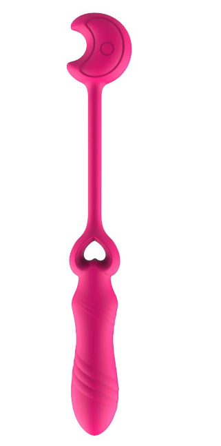 Stretching and Vibrating Silicone Massager