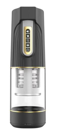 Thor 4th Generation Masturbator with Telescopic, Rotating, Suction, and Sound - Masturbators