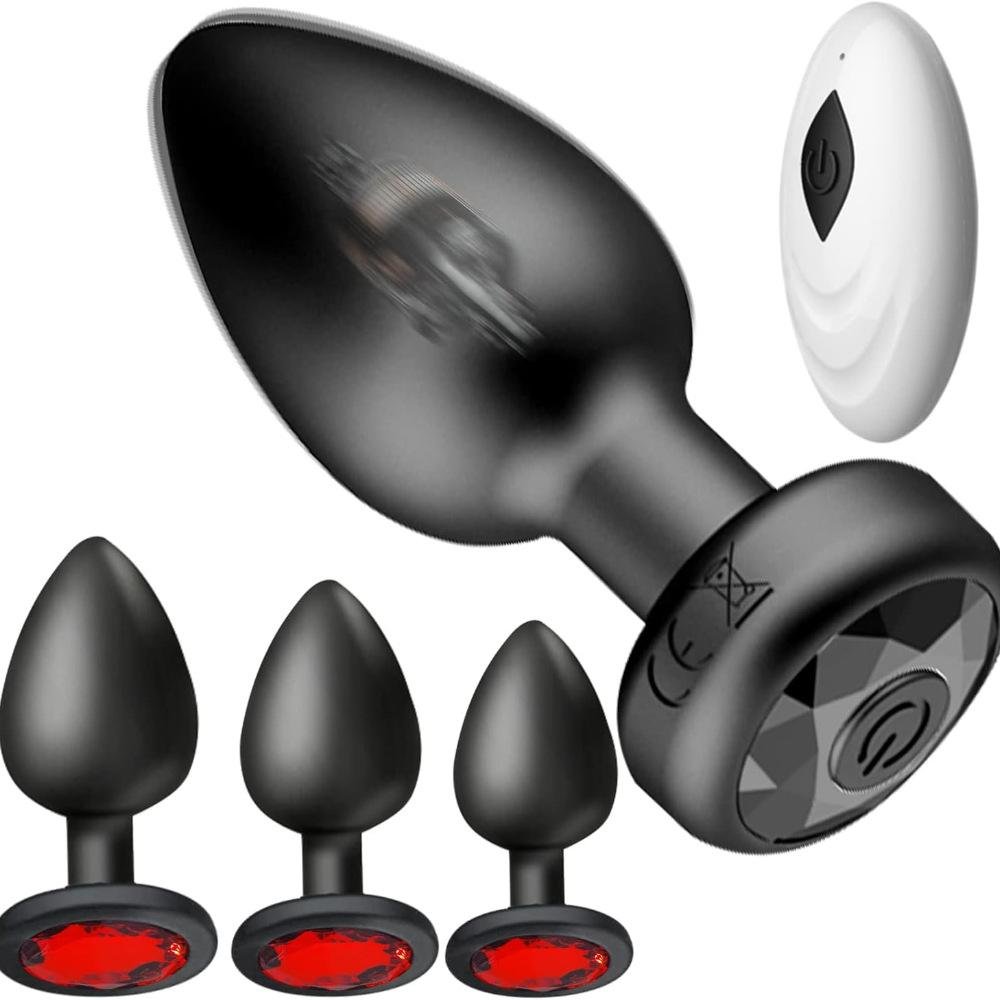 StealthVibe Mini Vibrating Metal Anal Plug With Wireless Control