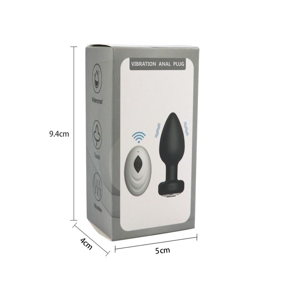 StealthVibe Mini Vibrating Metal Anal Plug With Wireless Control