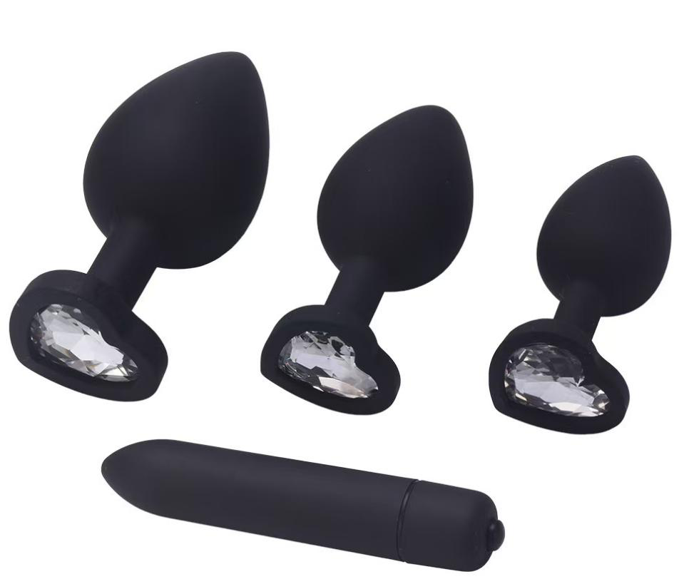 Anal Set with Bullet Vibrator