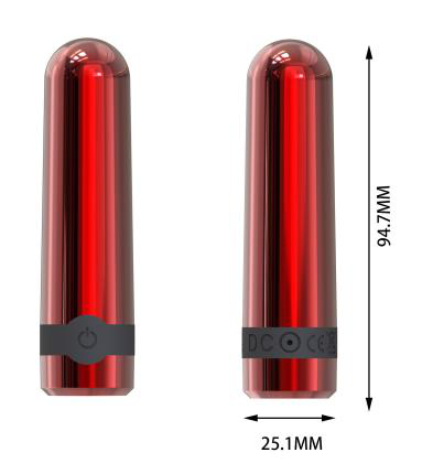 Round-Nosed Bullet Vibrator (Flat Bottom)