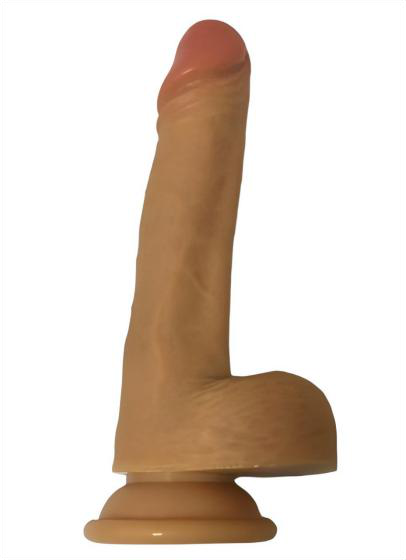 21cm Dual-Layer Liquid Silicone Dildo - Realistic