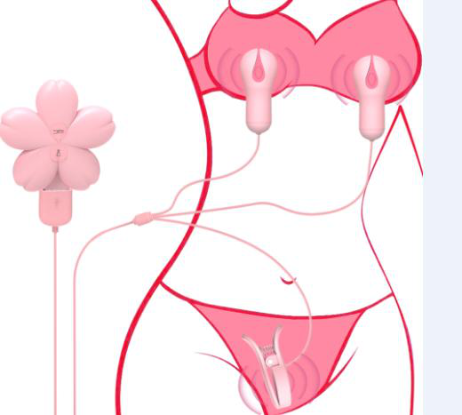 Nipple Clamp with Remote Control — HB2334-nipple clamp