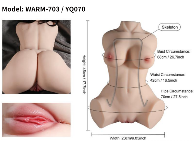 Half Body Sex Doll — Half Body WARM703