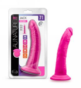 Au Naturel Bold Jack 7 Inch Dildo - Pink