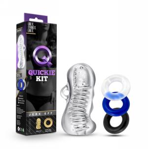 Jerk Off Masturbation Kit - Clear