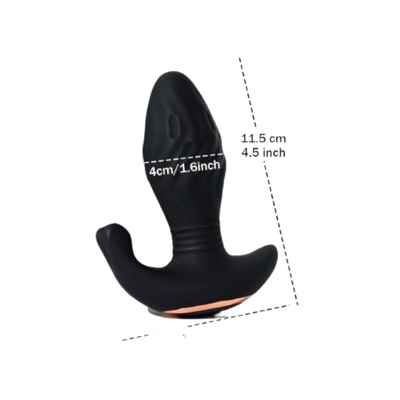 TB-A270 Thrusting and VIbrating Anal Plug