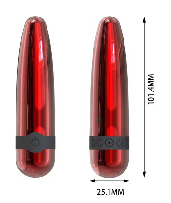 Pointed Bullet Vibrator (Round Bottom)