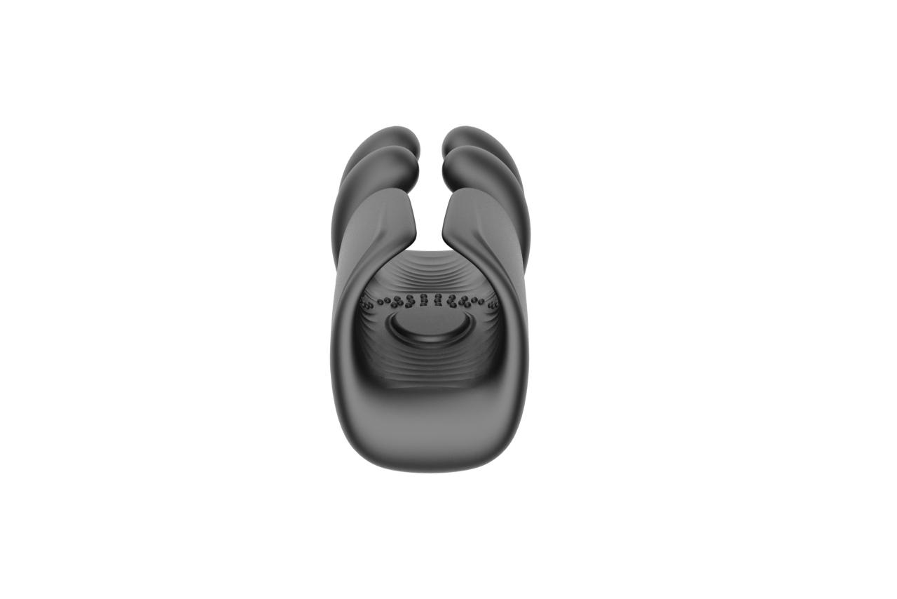 Four-finger patting, silicone massager for men