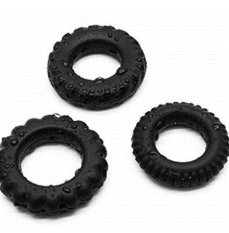 Silicone Anal Plug Set 3-Piece Small - Cock Rings