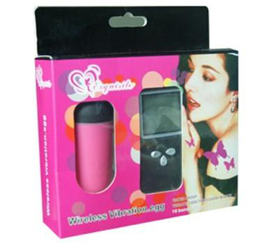 Hi-Tech LCD Remote Vibrating Egg - Vibrators