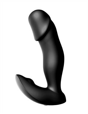 Prostate Stimulator & Cock Ring 12.5x8.5x3cm Silicone