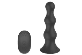 Xavier Inflatable Bead Vibrator with Remote