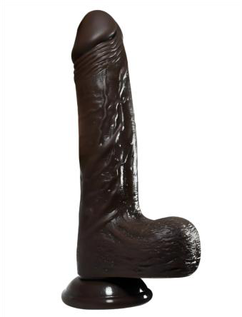 Simulation Vibrating Dildo 21cm Liquid Silicone - Realistic