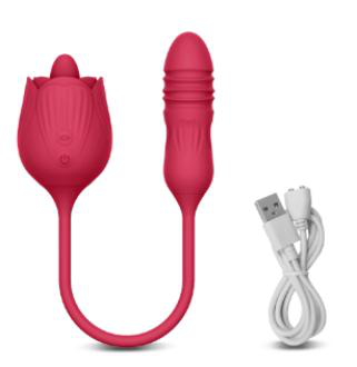 10 Tongue Licking Modes + Thrusting Vibration Modes Vibrator - Vibrators