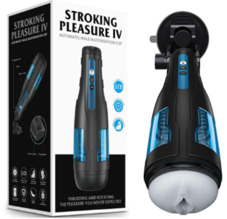 Hands-free Masturbator with Thrusting & Rotation