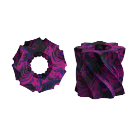 Material: 0° Liquid silicone Size: 64*60mm Weight: 114g - Pocket